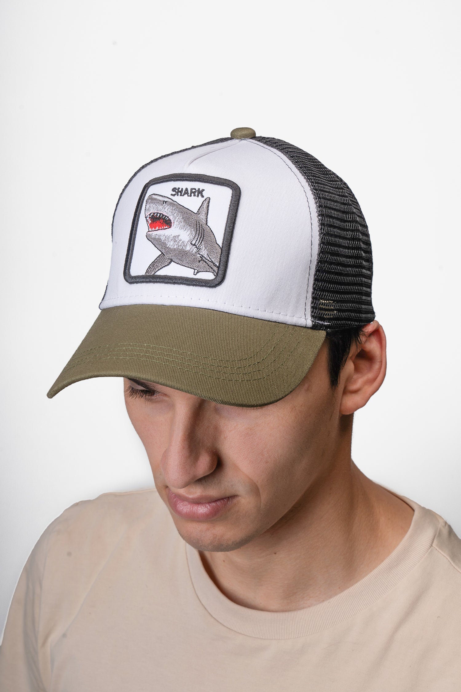 Gorra Tiburón Blanco Verde Chinitown Chinitown